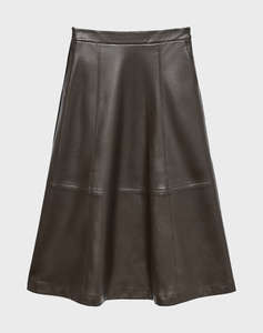 VERO MODA VMOLIVE HW COATED ANKLE SKIRT PRM