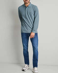 NAVY&GREEN POLO БЛУЗА