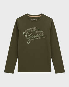 GUESS LS T-SHIRT ДЕТСКА БЛУЗА BOY