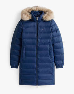 TOMMY JEANS TJW ESSENTIAL HOODED DOWN COAT