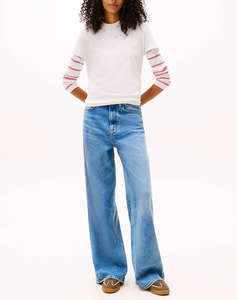 TOMMY JEANS TJW REG LINEAR SS TEE