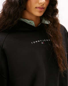 TOMMY JEANS TJW CRP LINEAR BLING HOODIE EXT