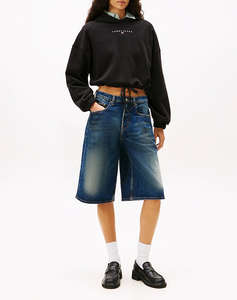 TOMMY JEANS TJW CRP LINEAR BLING HOODIE EXT