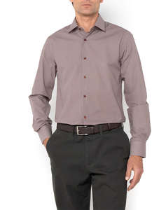 THE BOSTONIANS РИЗА CHARLES ПОПЛИН SLIM FIT Patterned POPLIN Classic Slim FIT