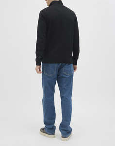 JJRE JREBCALLUM KNIT HALF ZIP SN