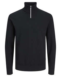 JJRE JREBCALLUM KNIT HALF ZIP SN