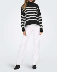 ONLY ONLBARI L/S HIGHNECK KNT NOOS