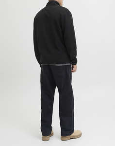 JACK&JONES JCOFUSION FLEECE SWEAT ZIP HIGH NECK