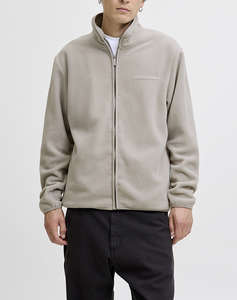 JACK&JONES JCOFUSION FLEECE SWEAT ZIP HIGH NECK