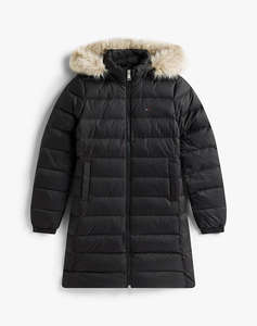 TOMMY JEANS TJW ESSENTIAL HOODED DOWN COAT