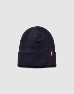 LEVIS SLOUCHY RED TAB BEANIE