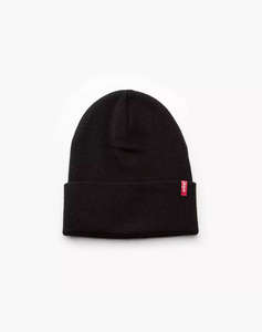 LEVIS SLOUCHY RED TAB BEANIE