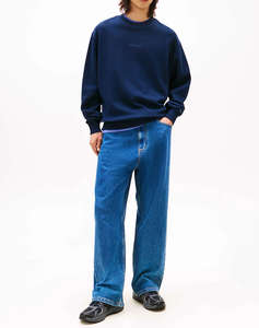 TOMMY JEANS TJM RLX WAFFLE SCRIPT CREW