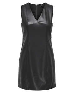 ONLY ONLNELLY FAUX LEATHER DRESS OTW