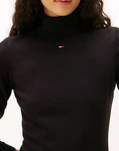 TOMMY JEANS TJW ESS TURTLENECK SWEATER DRESS