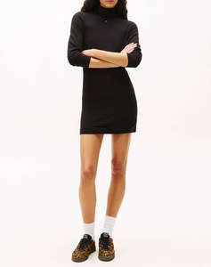 TOMMY JEANS TJW ESS TURTLENECK SWEATER DRESS