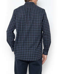 THE BOSTONIANS РИЗА MAVERICK FLANNEL REGULAR FIT MedCheck FLANNEL Button-down Regular FIT