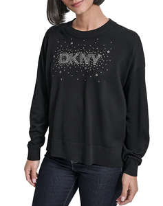 DKNY P5MSBY47 ПУЛОВЕР С ДЪЛЪГ РЪКАВ DKNY