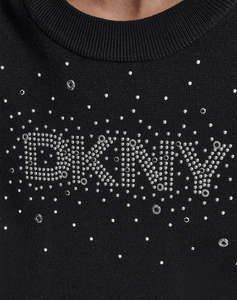 DKNY P5MSBY47 ПУЛОВЕР С ДЪЛЪГ РЪКАВ DKNY