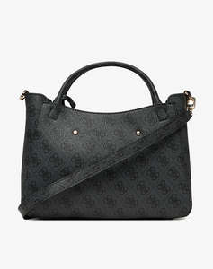 GUESS BRENTON SML GIRLFRIEND SATCHEL ДАМСКА ЧАНТА (Размери: 28 x 19 x 10см.)