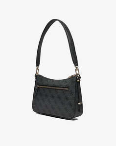 GUESS ECO ERICA TOP ZIP SHOULDER BAG WOMENS BAG