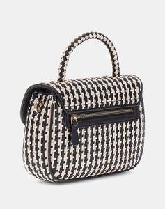 GUESS MIREMA TOP HANDLE FLAP WOMENS BAG