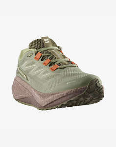 SALOMON GRAVEL RUNNING - AERO AERO BLAZE 3 GRVL GTX TEA / IRON / BURNT OCHRE МЪЖКИ ОБУВКИ