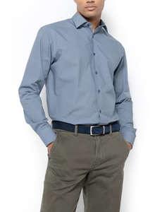 THE BOSTONIANS РИЗА CHARLES ПОПЛИН CUSTOM FIT Patterned POPLIN Semi-rex Custom FIT