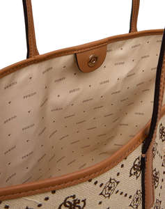 GUESS NEDA LARGE 2 IN 1 TOTE WOMENS BAG