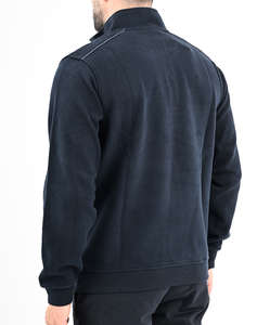 LEXTON SWEATSHIRT POLO ZIP 70%ПАМУК-30%ПОЛИ.