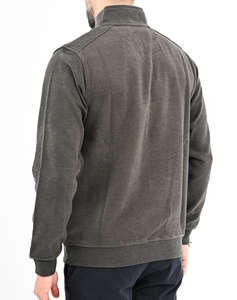 LEXTON SWEATSHIRT POLO ZIP 70%ПАМУК-30%ПОЛИ.