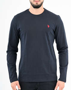 US POLO ASSN WILL 000398 EH03 BASIC T SHIRT LS МЪЖКА БЛУЗА