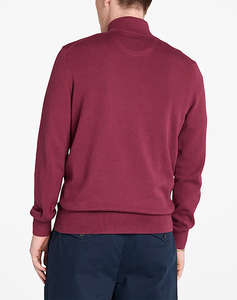 TIMBERLAND WILLIAMS RIVER Cotton YD 1/4 Zip Sweater