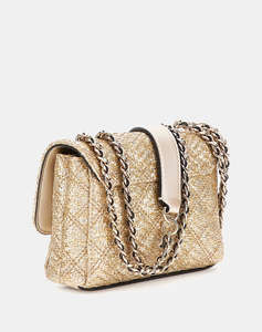 GUESS GIULLY II MINI 2 COMP CVRT FLP WOMENS BAG