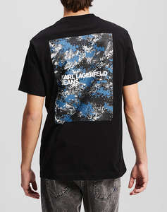 KARL LAGERFELD JEANS KLJ REG BACK GRAPHIC TEE