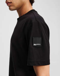 KARL LAGERFELD JEANS KLJ REG RUBBER PATCH TEE