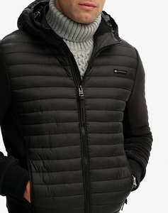 SUPERDRY D1 SDSW HOOD STORM FLEECE HYBRID JKT МЪЖКО ЯКЕ