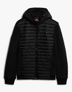 SUPERDRY D1 SDSW HOOD STORM FLEECE HYBRID JKT МЪЖКО ЯКЕ