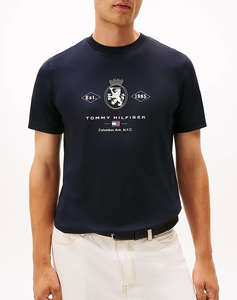 TOMMY HILFIGER DIAMOND CREST GRAPHIC TEE