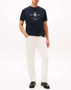 TOMMY HILFIGER DIAMOND CREST GRAPHIC TEE