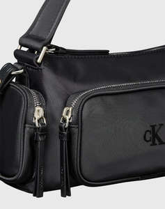CALVIN KLEIN POCKET NYLON BAG W/ STRAP