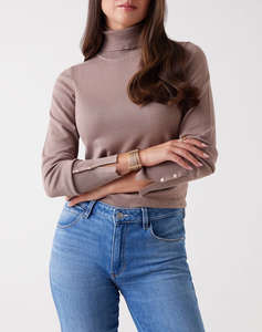 GUESS PAULE TN LS SWEATER ПЛЕТЕНИ ДАМСКИ ДРЕХИ