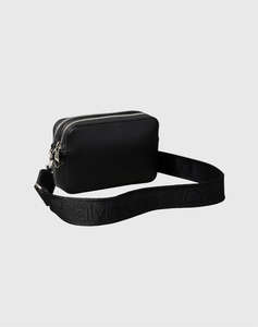 CALVIN KLEIN WEBBING DOUBLE STRAP CAMERA BAG