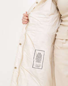 GUESS IMMA LOGO MIDI PUFFER ДАМСКО ЯКЕ