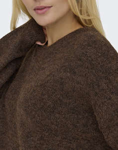 ONLY ONLAZU LS BOXY O-NECK KNT