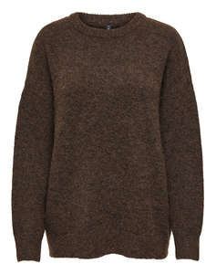 ONLY ONLAZU LS BOXY O-NECK KNT