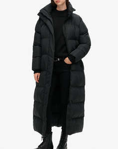 SUPERDRY D3 STUD MAXI LONGLINE PUFFER JACKETДАМСКО ЯКЕ