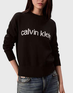 CALVIN KLEIN Cotton Graphic Pullover