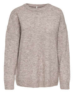 ONLY ONLAZU LS BOXY O-NECK KNT