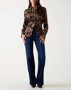 GUESS LS CLARISSE OVERSIZE SHIRT ДАМСКА РИЗА